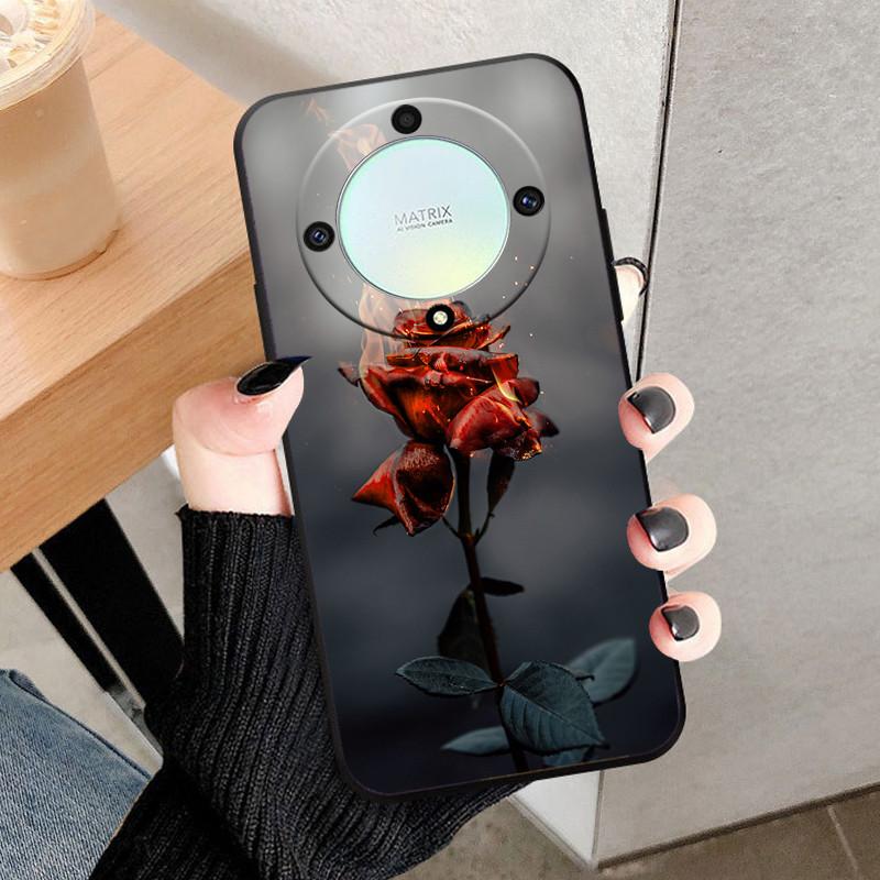 Чехол для Honor Magic 6 Lite 5G Мягкий Силикон Крутой Волк Ударопрочный Чехол Для Huawei Honor Magic6 Lite 5G ТПУ Чехол Лев Fundas