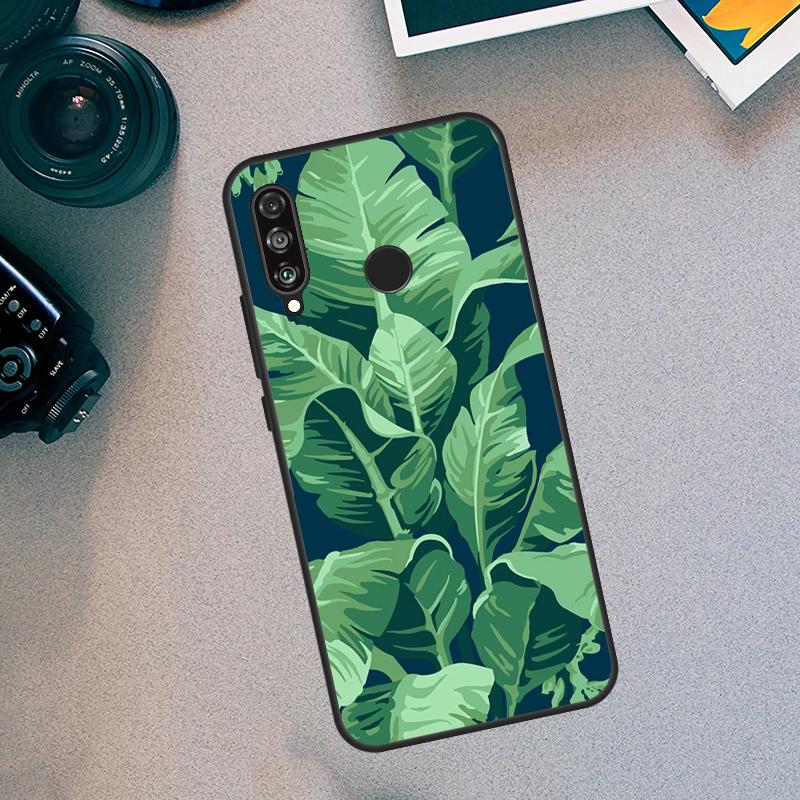 Banana Leaf Case For Huawei Nova 5T 9 10 SE 11 3i 8i 11i Y91 Y60 Y70 Y61 Y90 P20 P40 Lite P30 Pro Cover