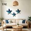 Modern Home Wall Ornament 3Pcs Tropical Bird Wooden Decor, Toucan Parrot 2D Flat Wood Colorful Forest Decor Art, Animal for Living Room Bedroom