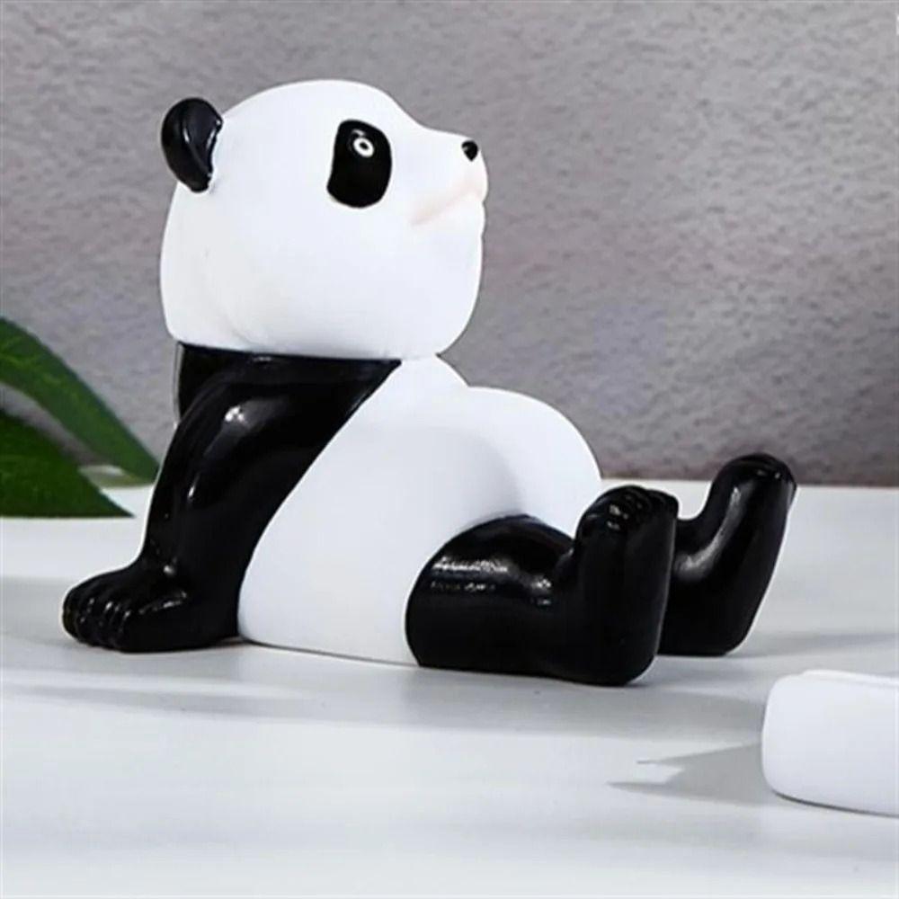 Plastic Panda Mobile Phone Holder Bracket Stands Mobile Phone Bracket  Desk Decor