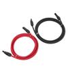 10ft 10AWG Solar Panel Extension Cable with Female Male Connector Universal for Camper Truck Off Road Vehicle Red and