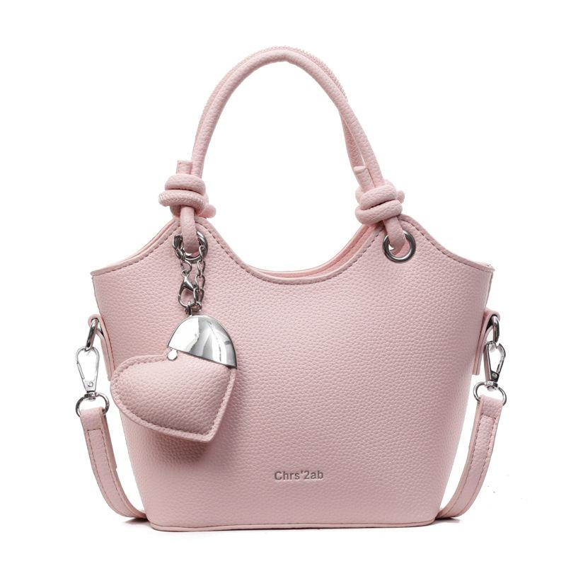 Премиальная маленькая сумка женская новая летняя универсальная сумка-мессенджер повседневная портативная сумка-ведро