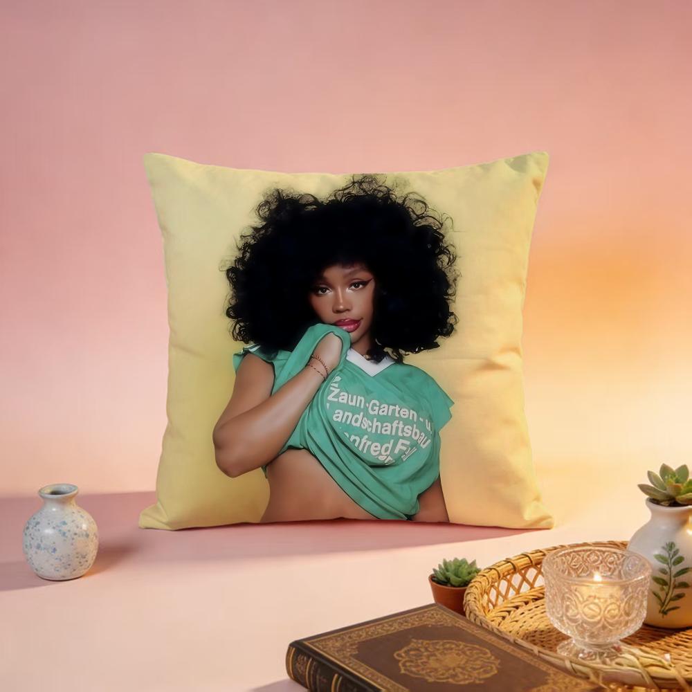Hot SSZAable Cushion Cover Premium SkinFriendly Pillow Case MultiPurpose for Home Office Travel