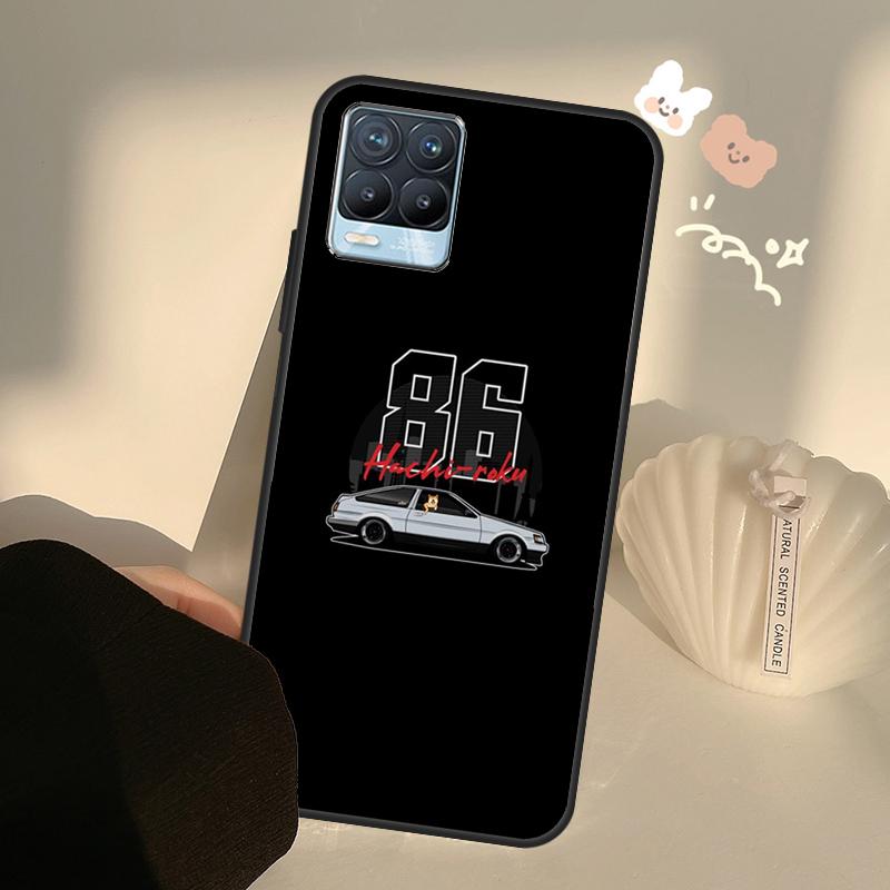 Спортивный автомобиль JDM Tokyo Drift для Realme 8 9 Pro Plus GT Neo 2 GT Master 9i 8i, чехол для телефона OnePlus 9 10 Pro 9R Nord2