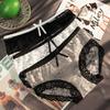 Sexy Lace Panties Seamless Low Waist Ultra-thin Transparent Bow Ladies Briefs Sweet Girl Panties