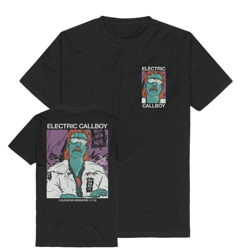 2025 Обычная футболка Шлем Electric Callboy Модный принт Топ Футболка Лето Новинка Легкая и Тонкая Мужская Женская Топы Короткий Рукав#Цвет
