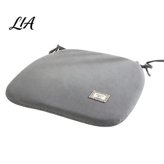 Anti Slip Cushion for Kitchen Chairs Memory Foam Chair Cushion, Thickened Dining Pad with Straps, Removable Cover Seat Non-Slip Backing, Washable