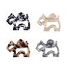 Fashion Design Women Hair Accessories Dog Hollow Hair Claw Animal Barrettes Korean Style Hair Clip