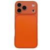 Чехол для телефона iPhone 17 Pro Max однотонный: Подходит для больших окон и моделей от 14 до 17