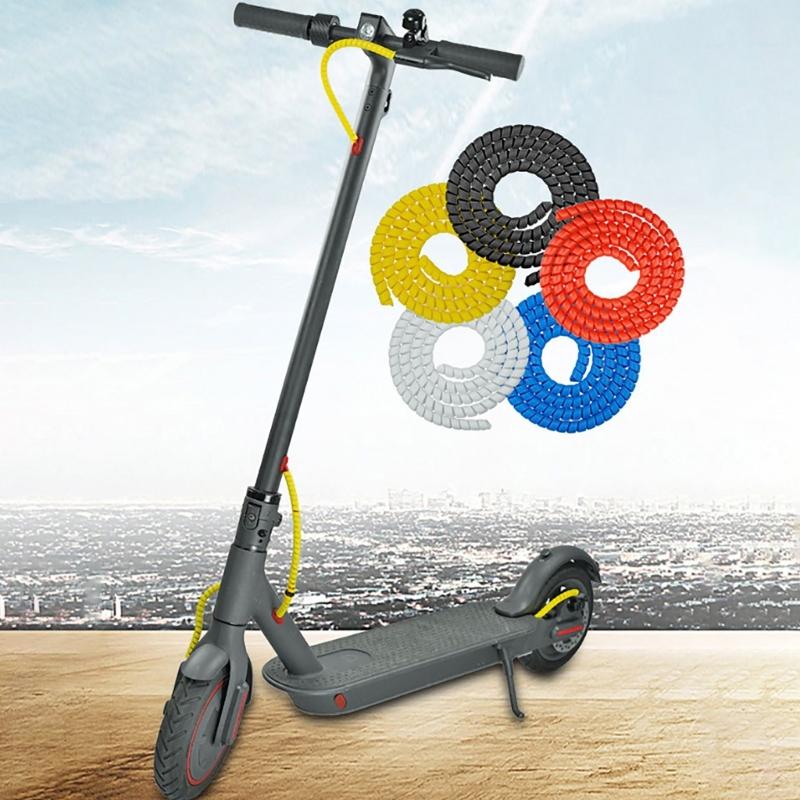 Scooter Brake Line Spirals Tube Protector Cover Electric Scooter Cable Housing Cable Sleeves for M365 Scooter Parts