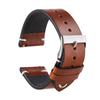 Genuine Leather Leather Strap 20mm Quick Release Strap Comfortable Wristband  Smartwatch