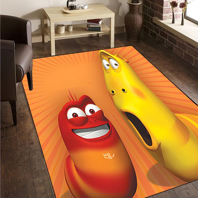 1PC Larva Carpet Floor mat, Anti-slip mat Chair rug For livingroom,Bedroom, doormat home decor Gift Christmas Gifts