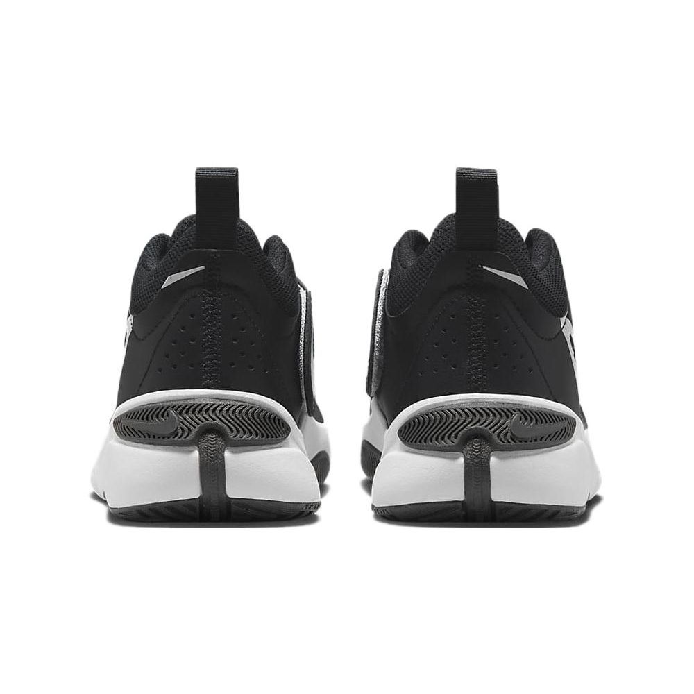 Nike Детские кроссовки Team Hustle D11 GS черно-белые DV8996-002