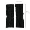 Y2K Knit Leg Warmer Sweet Cool Ripped Foot Cover Fashion Knitted Broken Hole Socks