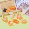 Игрушка-украшение «Рисовый шарик Маленький Медвежонок»: Ручная работа DIY Заколка для волос Аксессуары из смолы