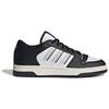 Adidas TURNAROUND Slip Resistant Abrasion Resistant Low Top Skateboard Shoes Men's Black White Sneakers IH7969