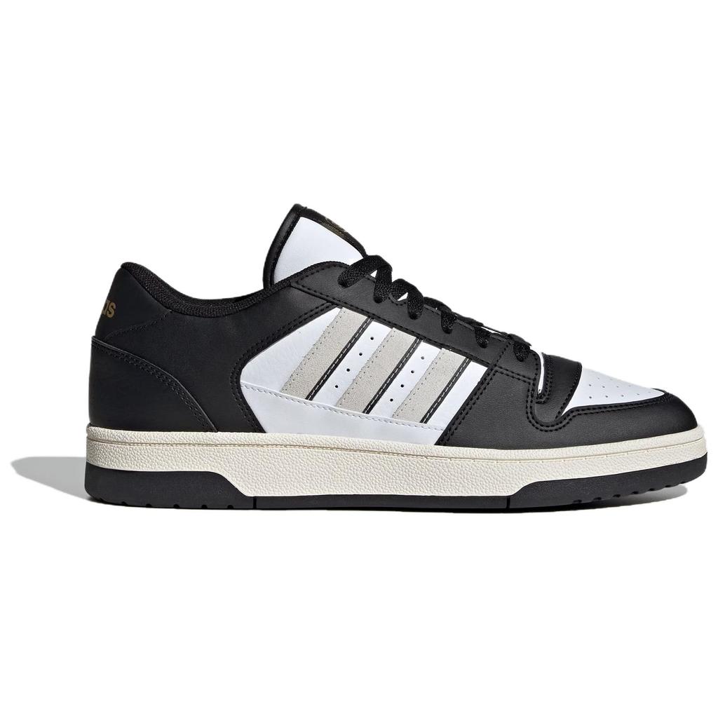 Adidas TURNAROUND Slip Resistant Abrasion Resistant Low Top Skateboard Shoes Men's Black White Sneakers IH7969