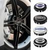 4Pcs 64mm Car Wheel Center Hub Caps Badge Decal Wheel Cover For Volvo R V50 S40 XC90 XC60 V40 V60 XC70 C30 S60 S80 V70 XC40 V90