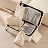 Seven-Piece Travel Organizer Set: Suitcase Clothes & Underwear Bags, Toiletry & Waterproof Storage Bags