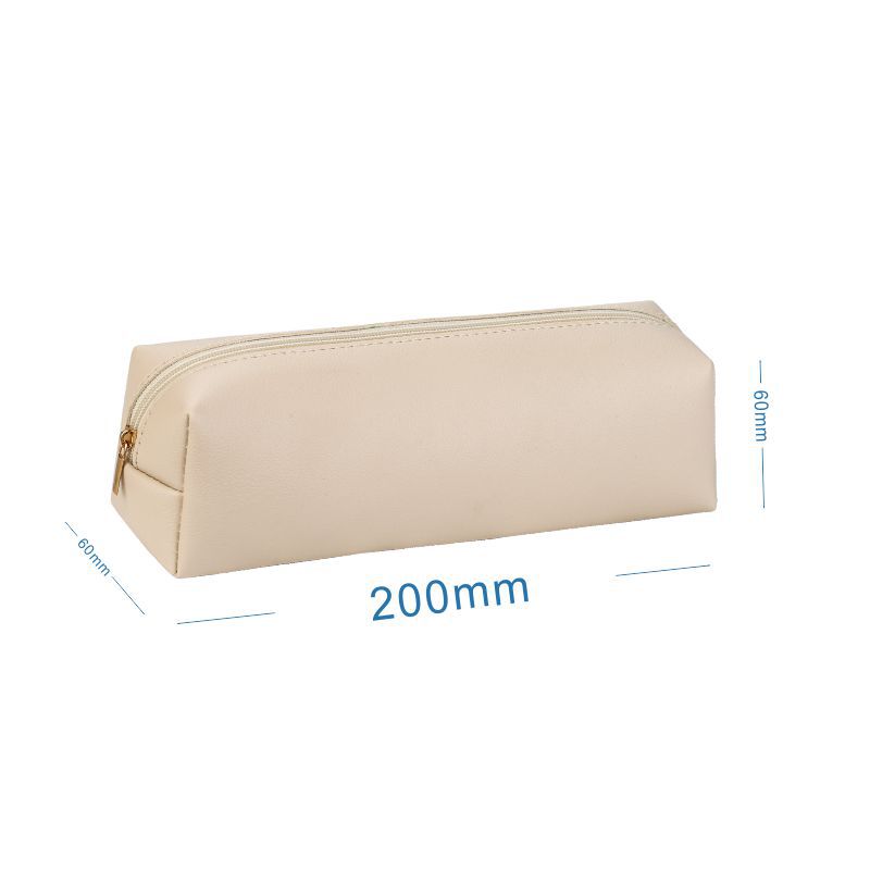 Makeup Pen Brush Storage Bag Pen Bag Leather Fashionable And Simple Universal Bag For Girls Portable Pen Bag