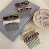 Acetate Hair Side Clip Bowknot Hair Grips Fashion Hairpins  Side Clip