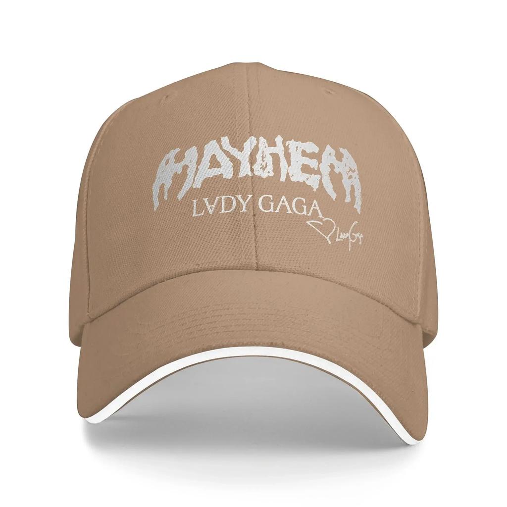 New Lady Gaga Golf Hat Merch Vintage Sun Caps For Unisex Women Headewear Gift