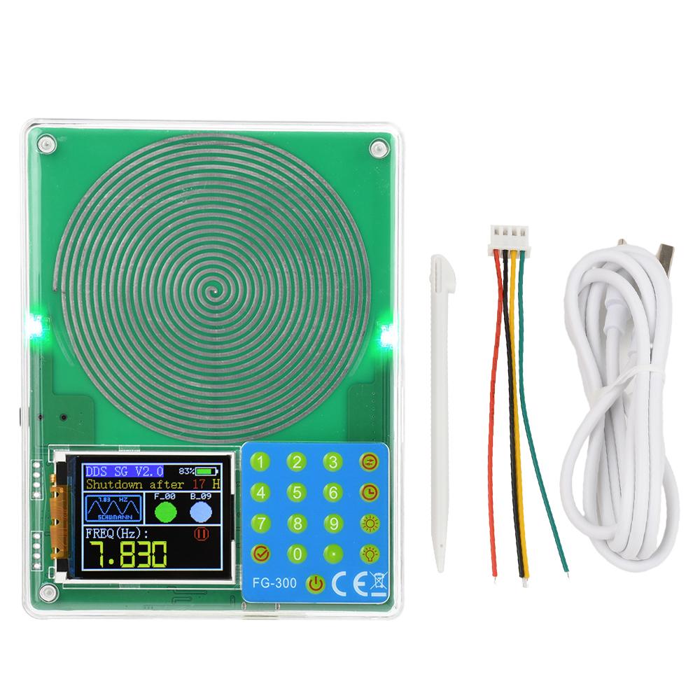 0.001Hz-200KHz Schumann Wave Generator With 1.8-inch TFT Color Screen Signal Generator Adjustable Module With Battery