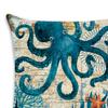 Octopus Sea Turtle Whale Sea Horse Cushion Cover Throw Pillow Case Sofa Decor