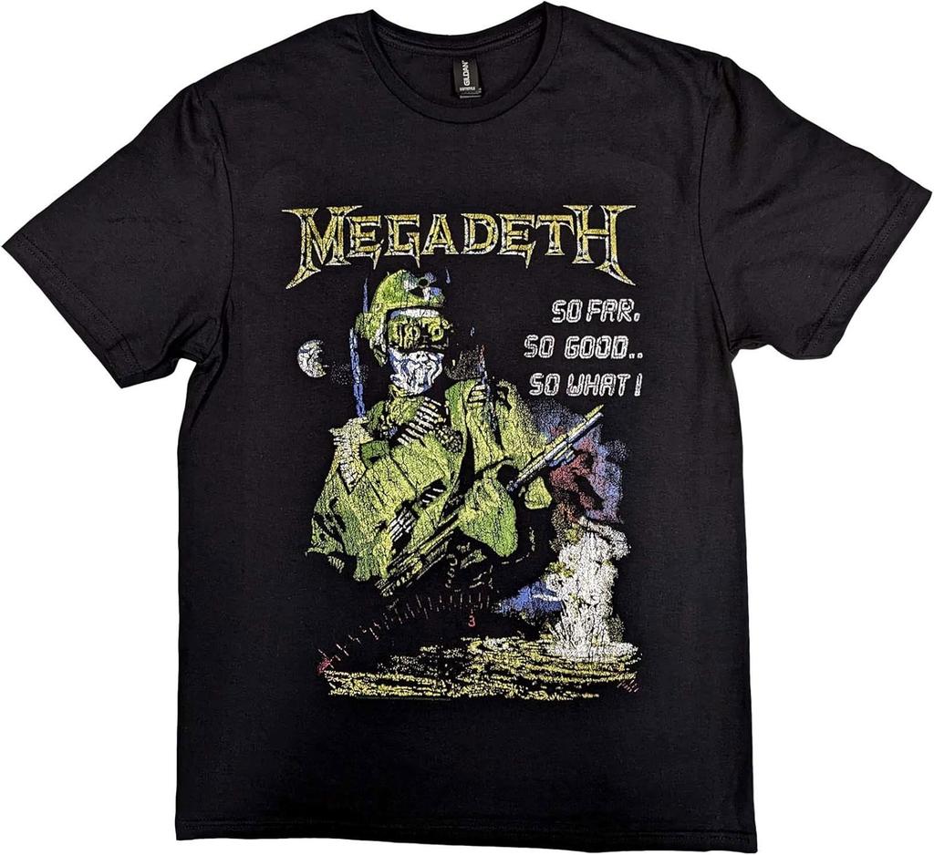 Мужская винтажная футболка Megadeth Sfsgsw Explosion X-Large Черная