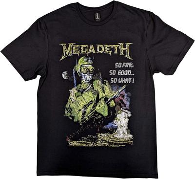 Мужская винтажная футболка Megadeth Sfsgsw Explosion X-Large Черная