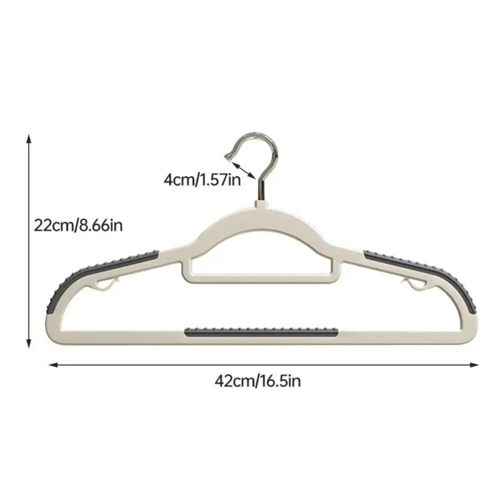 10-1 PCS Clothes Hanging Household Hangers Non-slip Dormitory Bedroom Special Storage Clothes Hanging No Trace