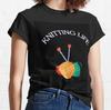 Knitting Life Classic Graphic Gift Vintage Premium Tee for Women