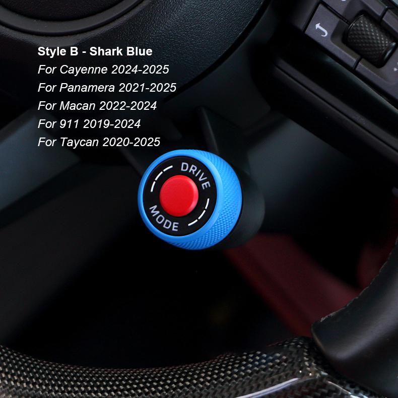 AABKV1 Automobile Steering Wheel SC Ejection Knob Button For Porsche Cayenne Panamera 2017-2025 Macan 911 2017-2024 718 16-23 Taycan