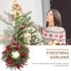 American Red Fruit Christmas Decoration Wreath Eucalyptus Rattan Eucalyptus Leaf Door Hanging Window Arrangement Holly Fruit