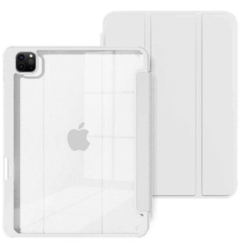 For Apple Ipad Pro 11 Inch M4 Magnetic Flip Cover With Faux Leather For Sleep Mode And Shock Absorption