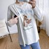 Maternity Long Sleeve Nursing Top - Stylish Spring & Autumn Wear for Postpartum and Breastfeeding Moms