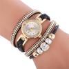 2023 Diamond-Set Woven Women's Bracelet Watch