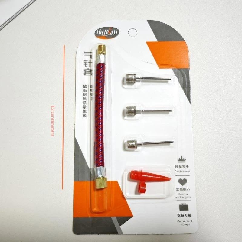Balloon Inflation Needle Kit Scratch-Resistant Multi-Function Air Pump Nozzle Adapter for Foil Balloon Inflation