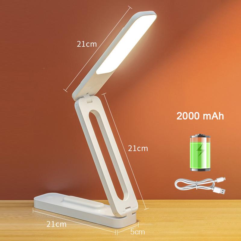 Reading Desktop Desk Lamp Multifunctional Folding  Lamp Infinite Dimming Eye Protection Bedroom Living Room Study Led Desk Light
