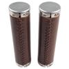 Bike Anti Skid Bike Handlebar Grips Vintage Bicycle Grips Bicycle Grips Cover Leather Bicycle Grips