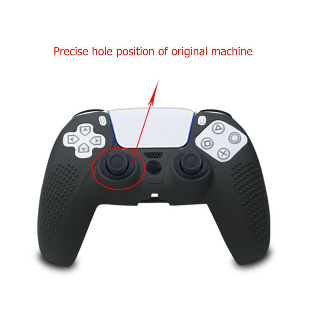 Electronic Machine Accessorie Non Slip Silicone Case for PlayStation 5 PS5 Wireless Controller Protector Shell