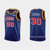 Mens NBA Golden State Warriors Stephen Curry 30 City Edition Basketball Jersey Cotton Breathable Sport Wear