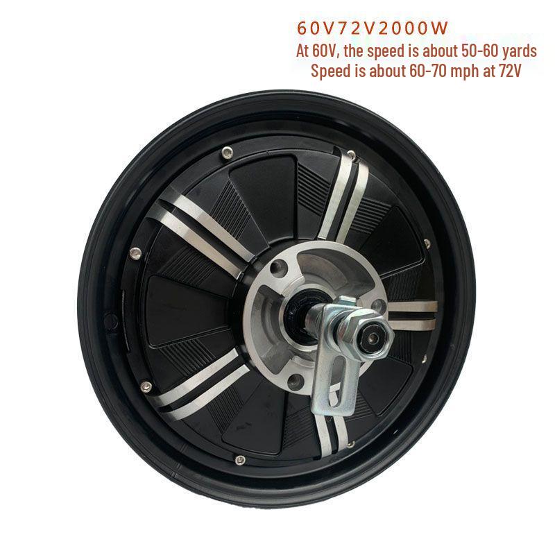 Универсальный высокоскоростной электродвигатель для электромобилей (10-дюймовый, 1000 Вт/1500 Вт/2000 Вт, 48 В/60 В/72 В) для Xinri Aima