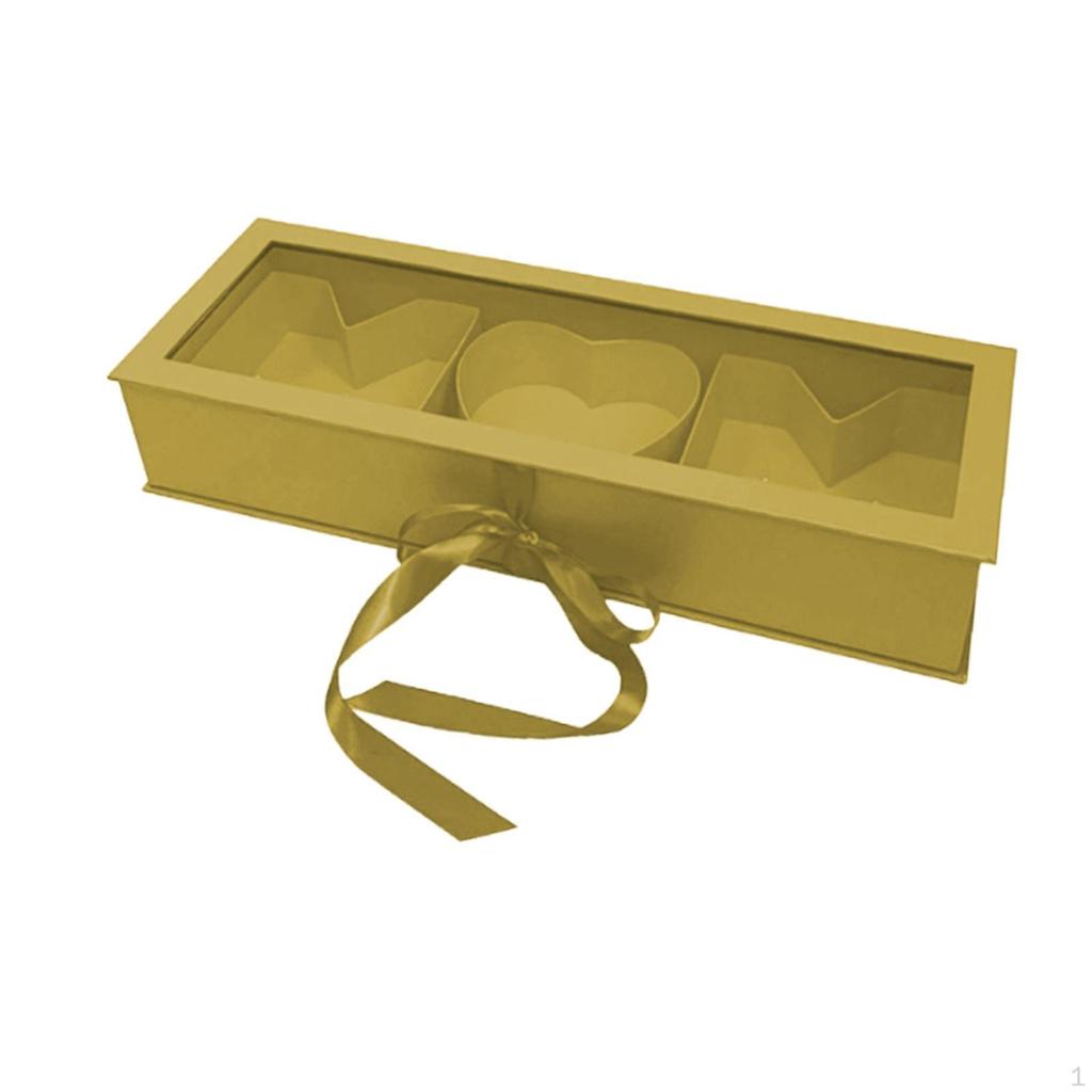 Подарочная коробка для цветов для мамы 22x7.8x4 дюйма для цветочных композиций, аксессуары, многоцелевая для мам