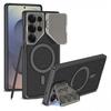 Magnetic Phone Case With Kickstand Galaxy S25 Ultra S24 S23 Shockproof PC Cover Matte Finish