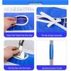 Xushi 60CM Tie-On Dust Mop Cover Replacement Cloth