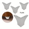 4pcs Furniture Leg Accessories Furniture Legs Metal Design Furniture Legs Replacement Sofa Coffee Table Cabinet TV Stand Feet