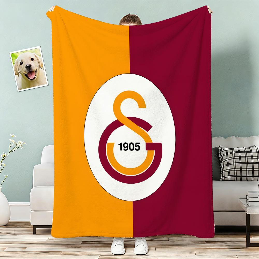 Cool GGalatasarayClub Throw Lightweight g Flannel Blanket Soft Skinfriendly for Summer Cooling