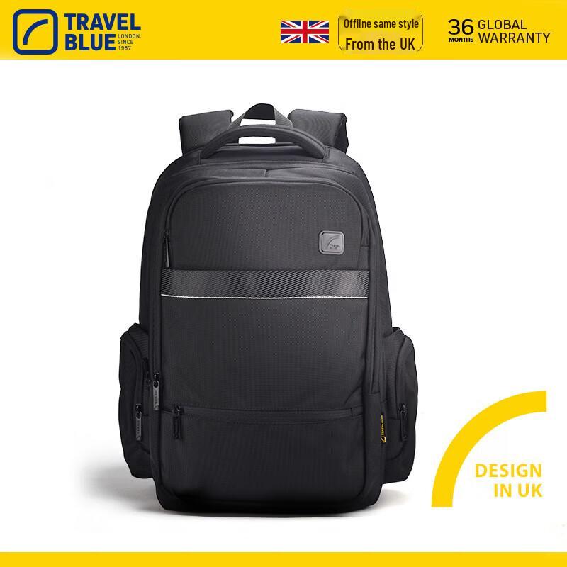 Синий деловой рюкзак Travel Blue Deluxe