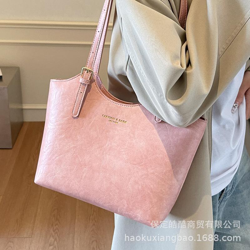 Сумка-тоут премиум-класса большой вместимости для поездок на работу, женская модная новинка 2025, женская ручная сумка-портфель, сумка-тоут на плечо